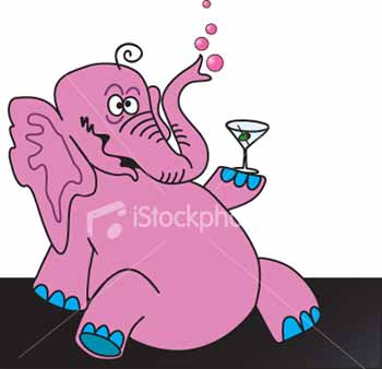 botellon_cultural_3 En EE.UU. no se va trompa, se ven “pink elephants”. Ni idea de porqué.