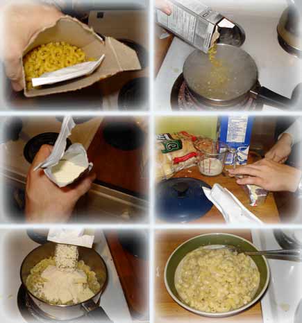 kraft_dinner_2 El proceso completo: desde "¿dónde está el queso?" hasta "aún puede caérseme al suelo y me lo ahorro".