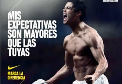 Pues yo aspiro a hacer con mi vida algo más que meter 30 goles al año.