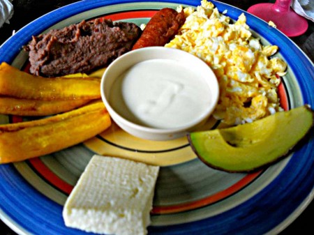 desayuno honduras