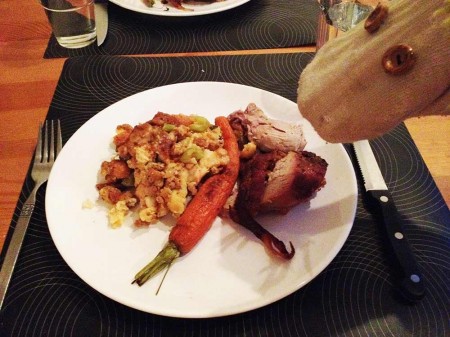 cena acción de gracias canadá