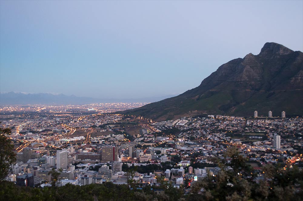 panorámica ciudad del cabo