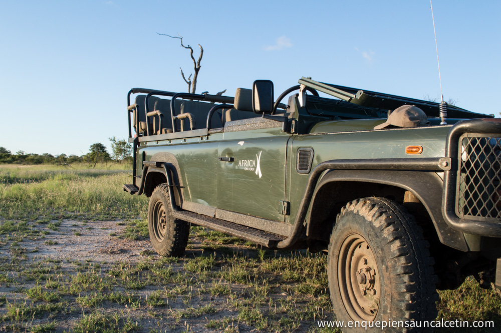 jeep africa on foot