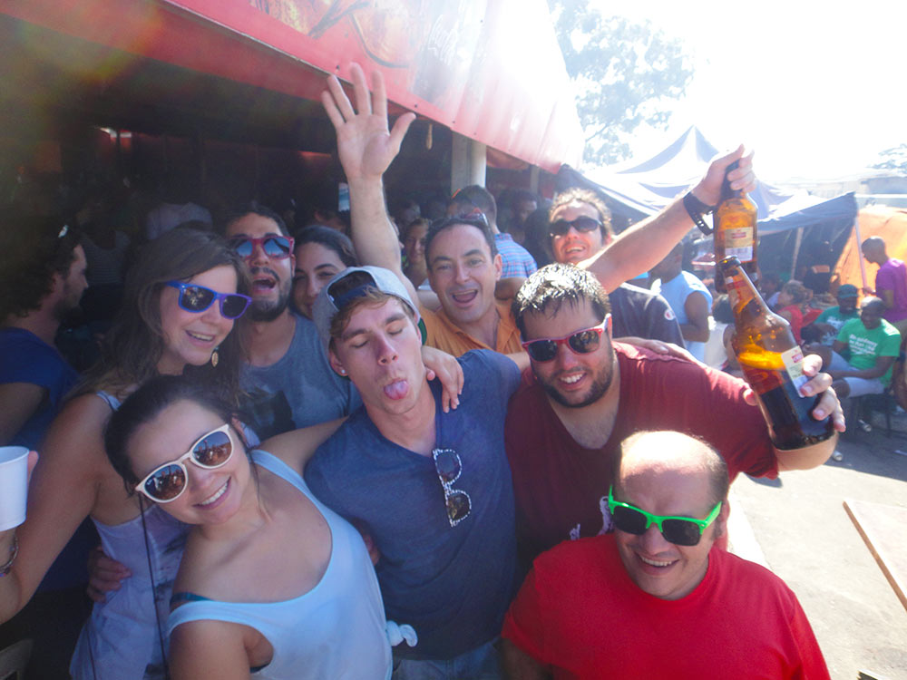 Fiesta en Mzolis, en Ciudad del Cabo
