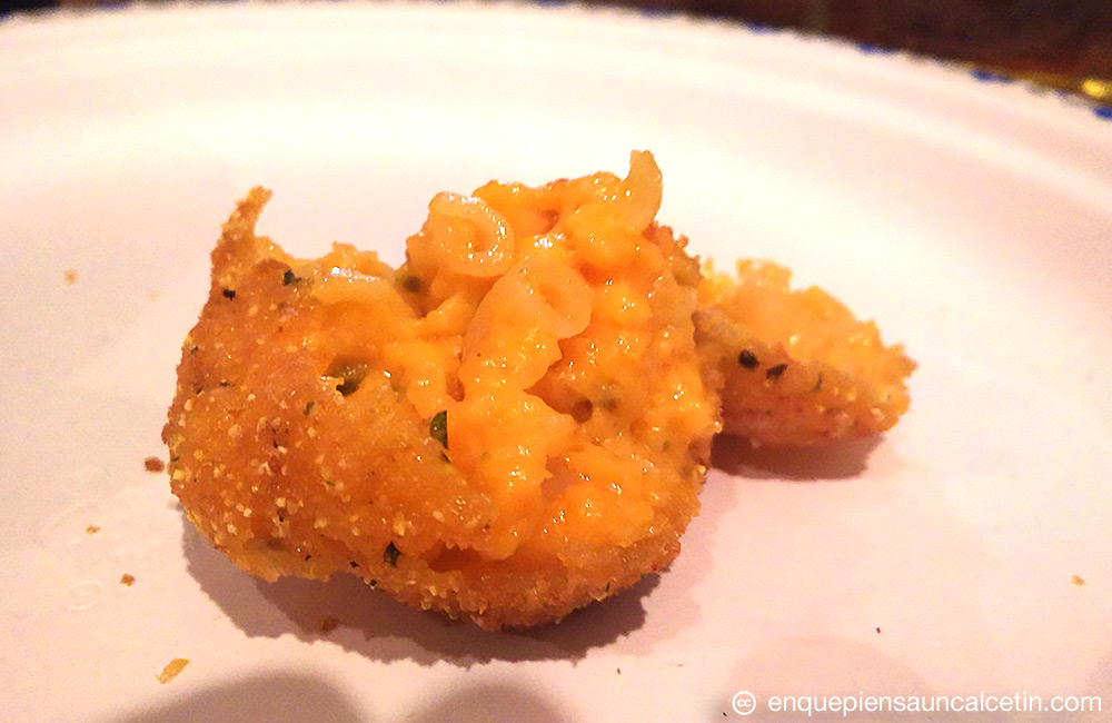 croquetas de macarrones