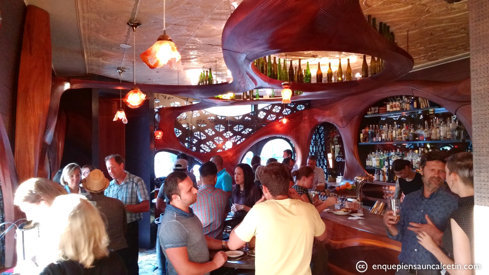 El ambientillo del bar Raval un martes por la noche (que Toronto está muerto a esas horas).